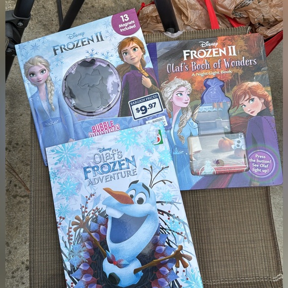 Disney Frozen Book Collection Set of 3 - Picture 1 of 1